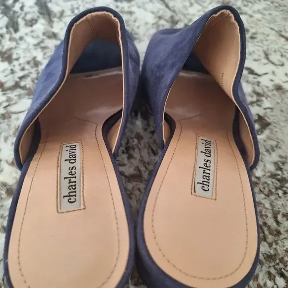 CHARLES DAVID,‎ HEEL SANDALS size 8M - Picture 5 of 7